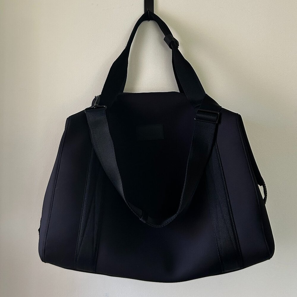 Dagne Dover Black Travel Weekender Bag